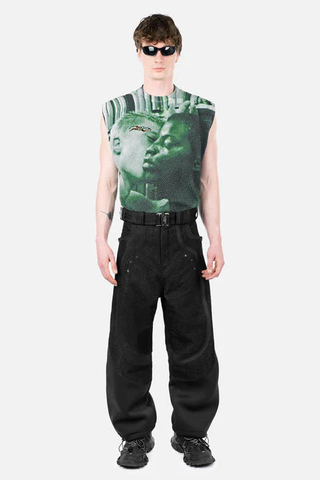 WERK DENIM PANTS BLACK