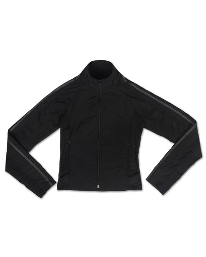 NYLON MESH JACKET BLACK