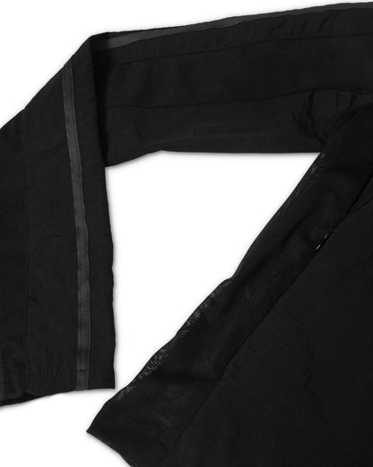 NYLON MESH JACKET BLACK