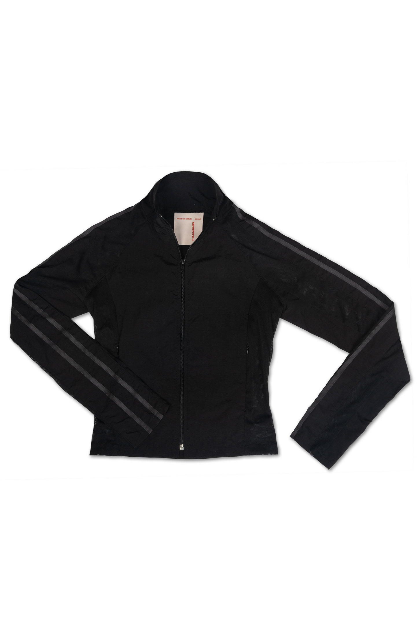 NYLON MESH JACKET BLACK