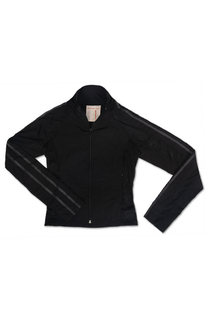 NYLON MESH JACKET BLACK
