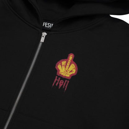 HELL ZIPPER HOODIE