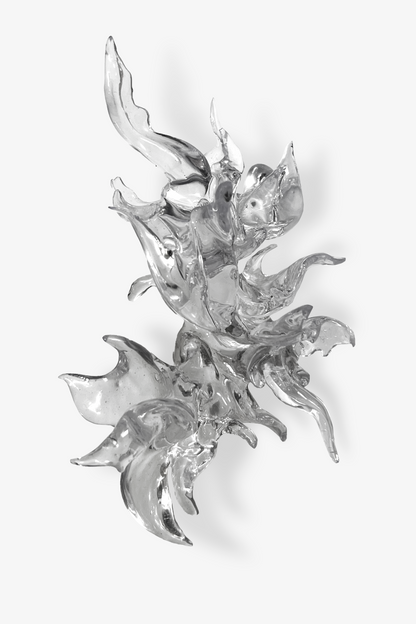 TRANSPARENT CORAL RING