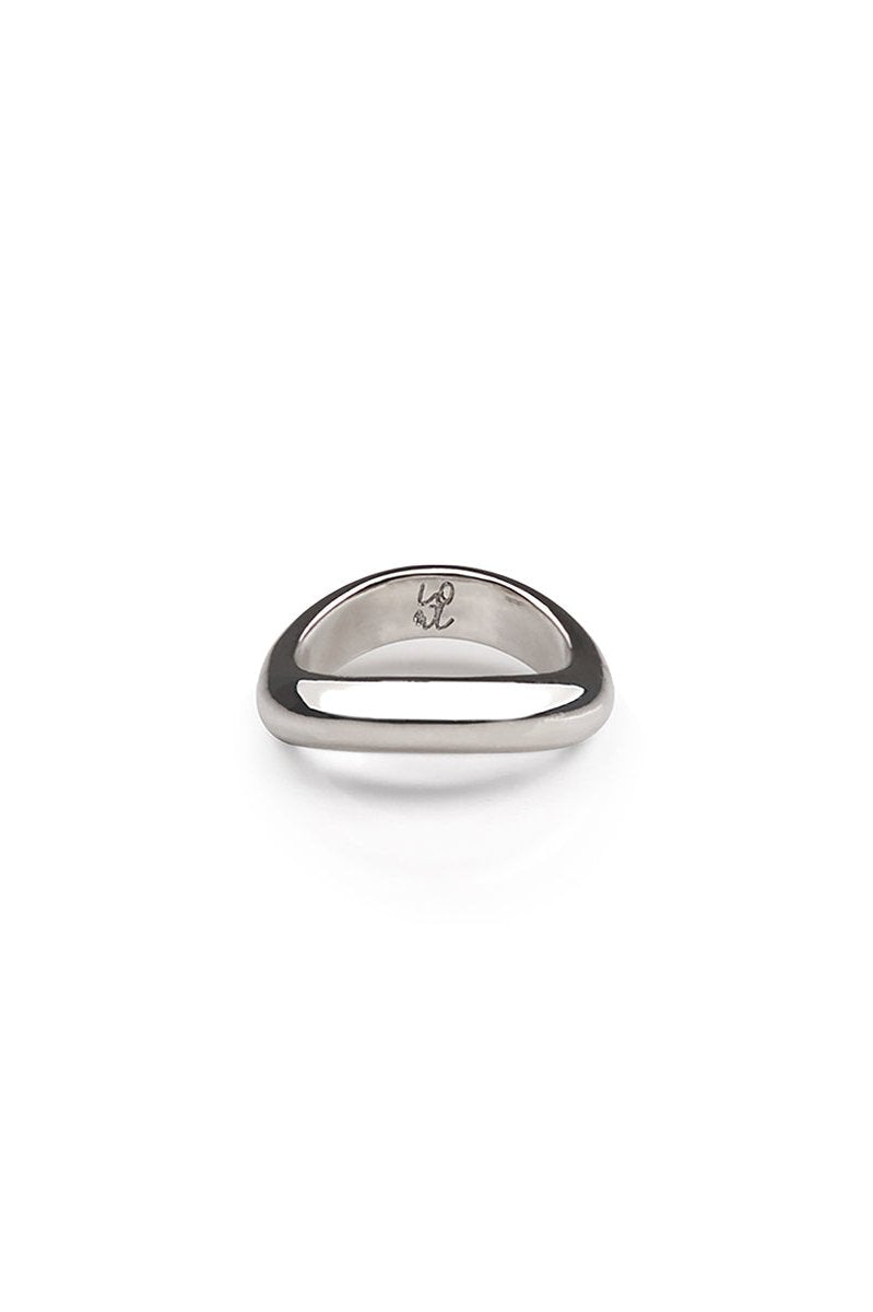 WAVE SILVER RING