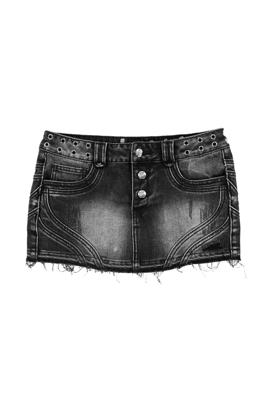 MIRAGE DENIM SKIRT