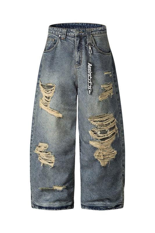 PHASE CAMO DENIM PANTS